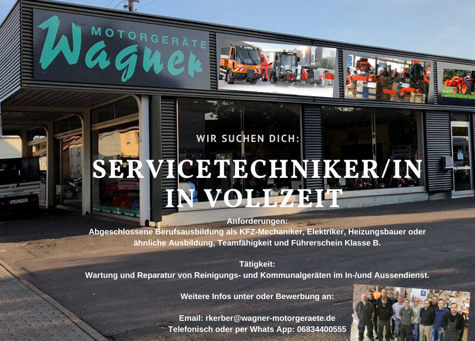 Servicetechniker/-in gesucht!!
