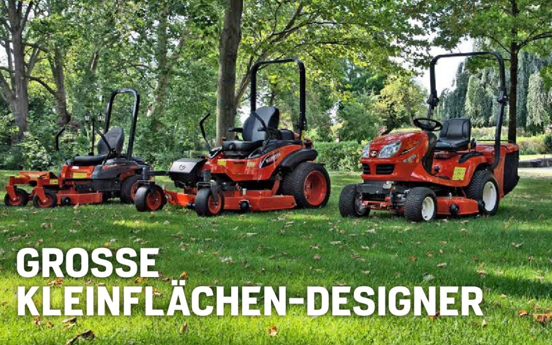 Kubota Aufsitz-Rasenmäher im Test mit Video