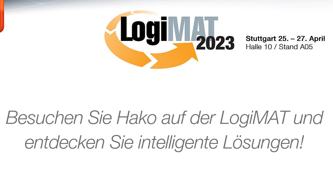 Besuchen Sie Hako auf der LogiMAT 2023