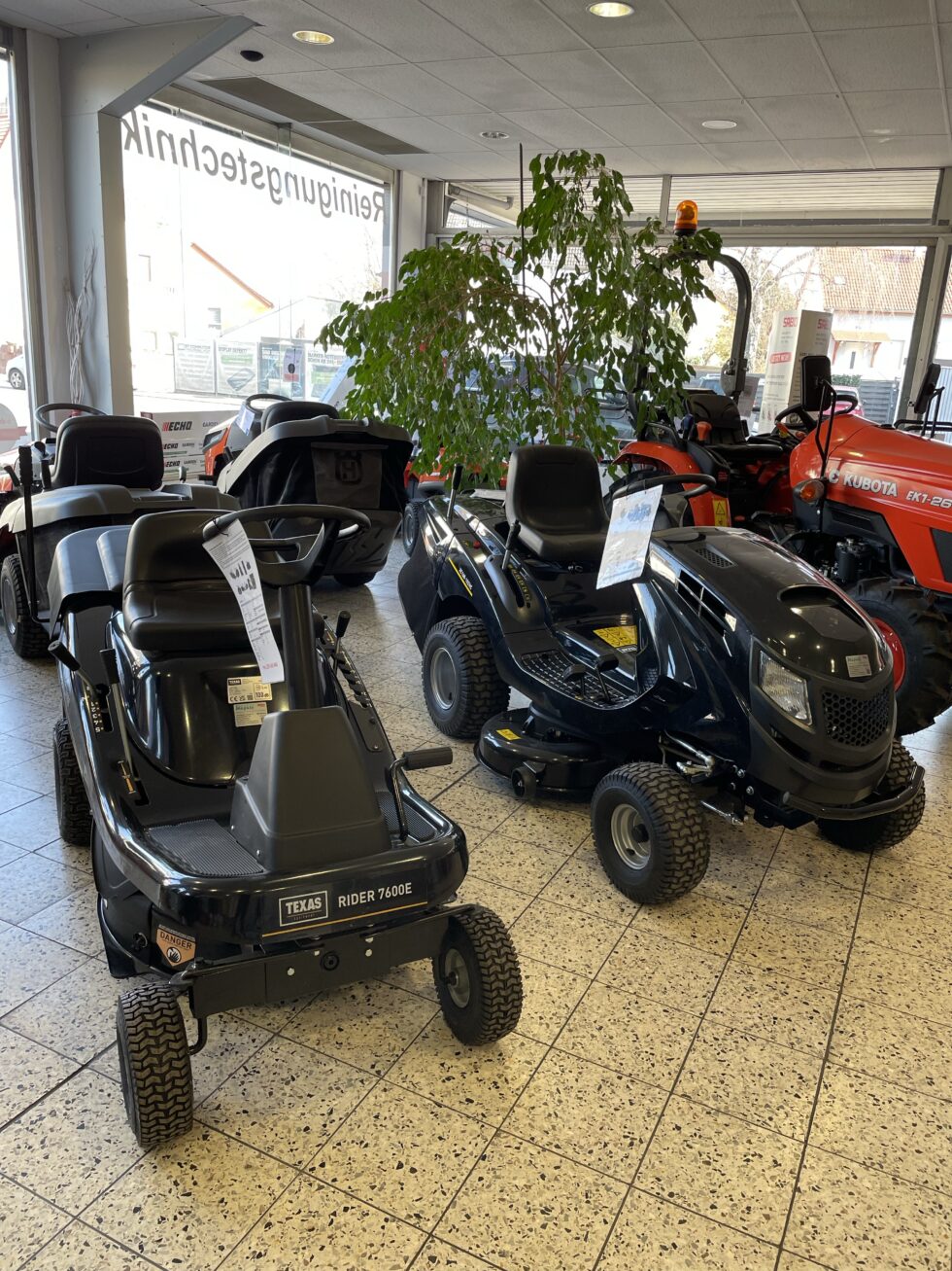 Aktuelles Angebot Texas Rasentraktoren Wagner Kommunal und